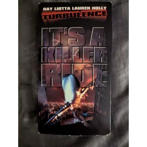 Turbulence (1997) VHS Ray Liotta Lauren Holly Plane Thriller
